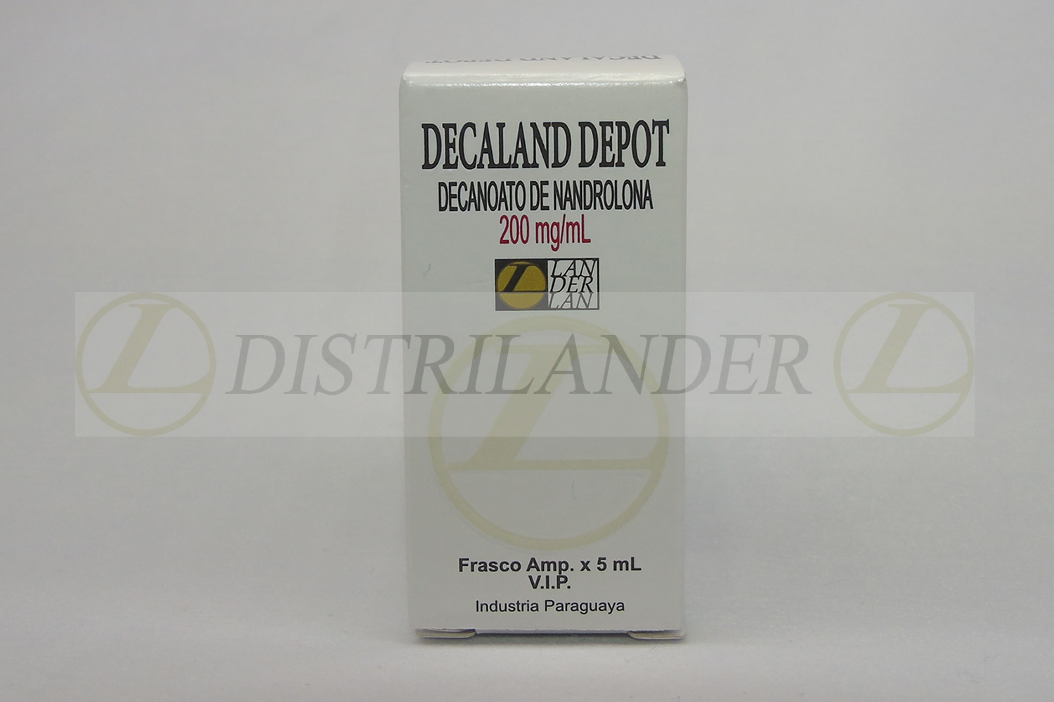 Decaland Depot - Decanoato de Nandrolona 200mg injetável 5ml