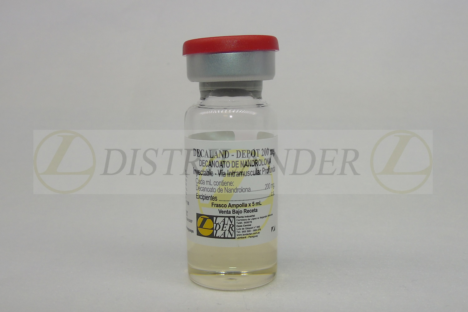 Decaland Depot - Decanoato de Nandrolona 200mg injetável 5ml