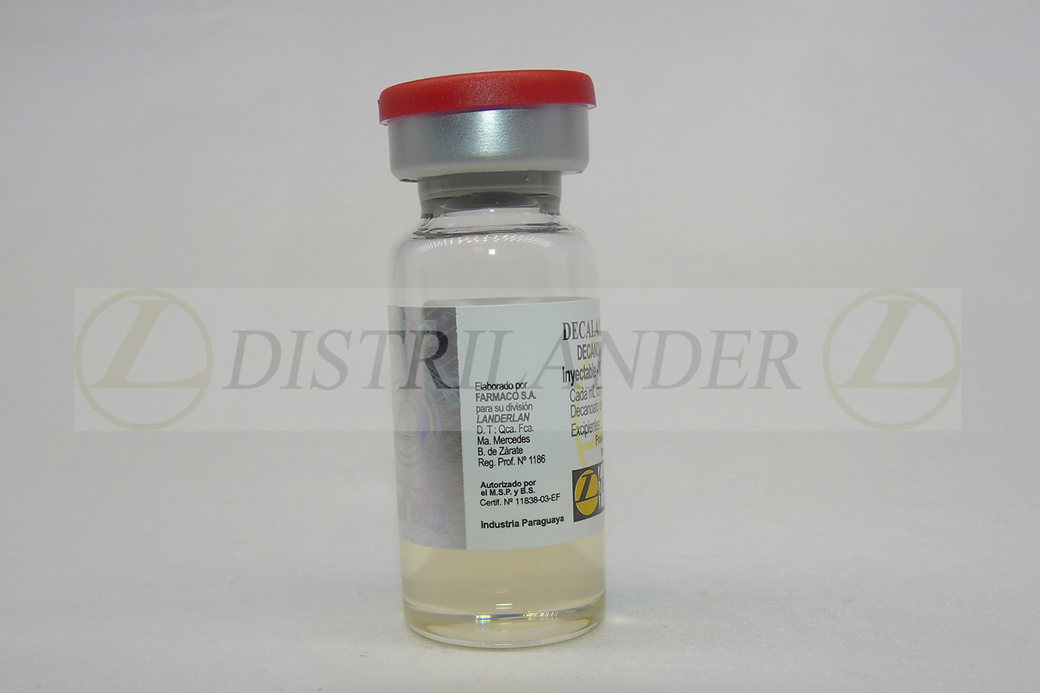 Decaland Depot - Decanoato de Nandrolona 200mg injetável 5ml